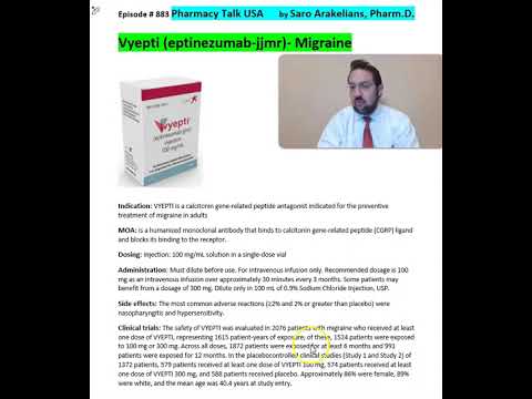 Vyepti (eptinezumab-jjmr)- Migraine